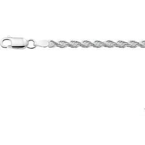 Zilveren Collier koord 3 1002178 45 cm