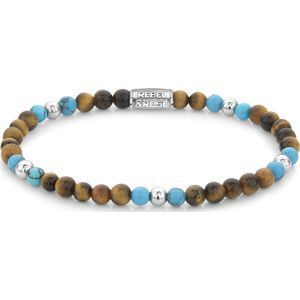 Rebel and Rose RR-40109-S - Mix Tiger Turquoise - Armband-Maat L