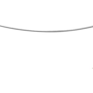 Zilveren Collier omega rond 1 1011443 42 cm