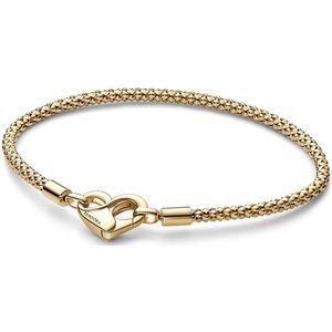 Pandora 562731C00 - Bracelet chain Pandora Moments 14k Gold-plated - Armband-lengte 19 cm