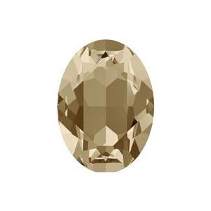 MY iMenso 14V2221 - Ovali stone "Brillante crystal" "Golden Shadow" - Oorbedels