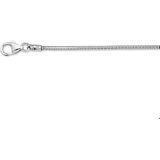 Witgouden Collier slang rond 1 4101608 45 cm