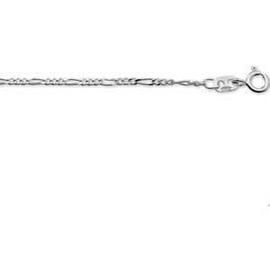 Zilveren Armband figaro 1 1001878 18 cm