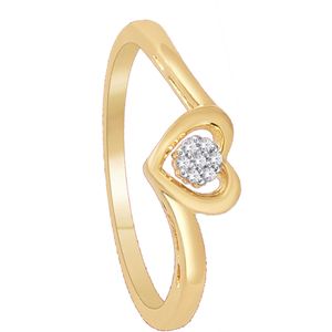 Gouden Valentijn ring ID-62R-3-16
