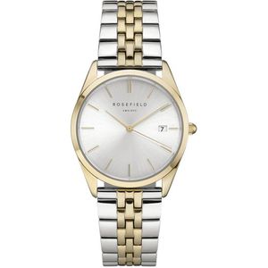 Rosefield - The Ace - Silver Sunray Gold/Silver - ACSGD-A01 horloge