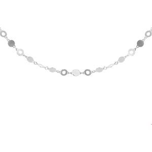 collier 4,0 mm 80 cm zilver gerhodineerd 1328902