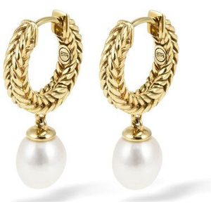BUDDHA TO BUDDHA 409GV one Barbara Hoops Pearl Gold Vermeil