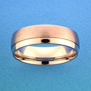 Zilver Gerhodineerde Ring A206/A310/A312 - 6 mm - zonder steen 1315373 19.50 mm (61)
