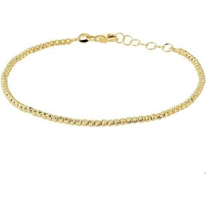 Geelgouden Armband bolletjes gediamanteerd 2 4020594