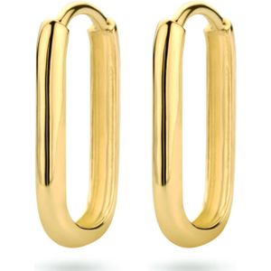 klapoorringen paperclip 16 mm 14K geelgoud 4024451