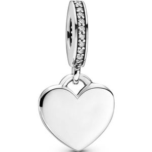Pandora 798761C01 Moments - Engravable Heart Tag - Hangende Bedel