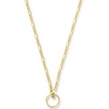 goud (geelgoud) collier rondje 42 cm 4024654