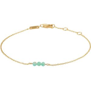 Geelgouden Armband turquoise 0 4023351