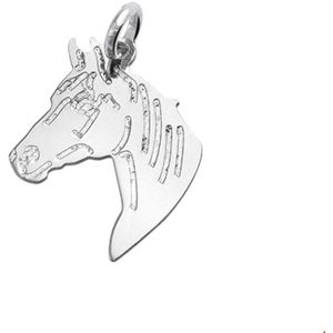 Zilver Gerhodineerde Hanger paard 1321184