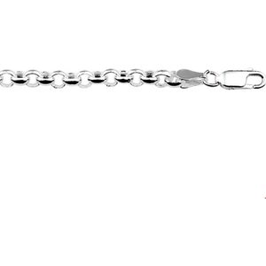 Zilveren Armband jasseron 4 1002217 20 cm