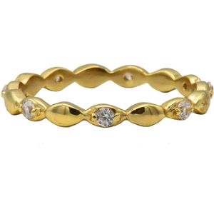 Karma Jewelry - R018GP - Damesring-56 is maat 17.75