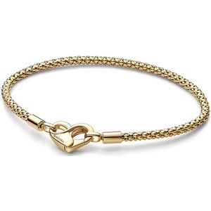 Pandora 562731C00 - Bracelet chain Pandora Moments 14k Gold-plated - Armband-lengte 20 cm