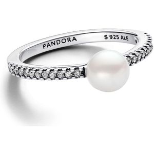 Pandora 193158C01 - Timeless Parel - Silver - Ring-52 is maat 16.5