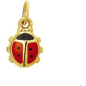 hanger lieveheersbeestje 14K geelgoud 4002202