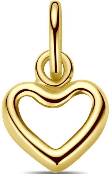 14K geelgoud hanger hart 4031247
