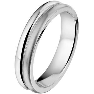 Stalen Ring A501 - 5 mm - zonder cz 6501594 21.00 mm (66)