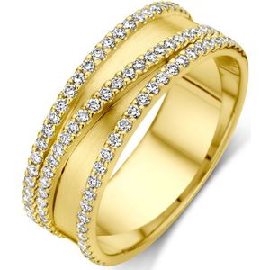 14K geelgoud ring diamant 0.44ct h si 4029929 18