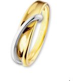 Bicolor Gouden Ring 4205246 17.50 mm (55)