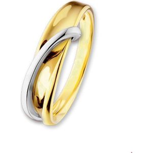 Bicolor Gouden Ring 4205246 17.50 mm (55)