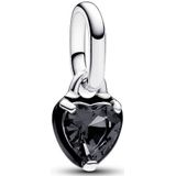Pandora ME 793042C01 - Black Chakra Heart Mini Dangle Charm - Bedel