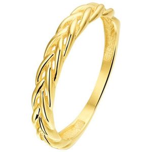 Geelgouden Ring vossestaart 4020334 15.00 mm (47)