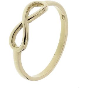 Geelgouden Ring infinity 4017663 17.50 mm (55)