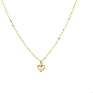 Geelgouden Collier hart 1 4020740