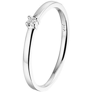 Witgouden Ring diamant 0.025ct H SI 4105344 17.75 mm (56)