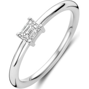 14K witgoud ring diamant 0.25ct h si 4106207 17.75