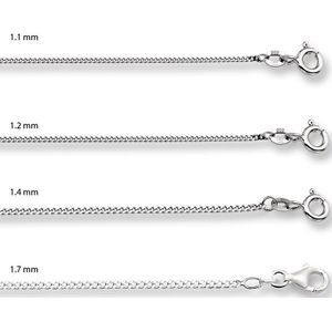 The Jewelry Collection Ketting Gourmet 1,0 Mm - Goud