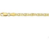 Geelgouden Armband valkenoog 3 4004475 19 cm