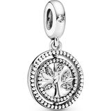 Pandora 797786CZ Moments - Spinning Family Tree - Hangende Bedel