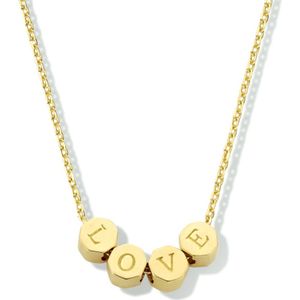 goud (geelgoud) collier love 40 - 42 - 44 cm 4024414