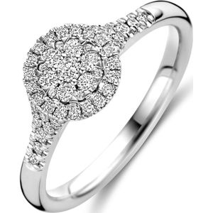 14K witgoud ring diamant 0.36ct h si 4106258 17.25