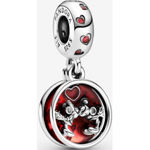 Pandora 799298C01 - Disney Mickey Mouse & Minnie Mouse Love and Kisses - Hangende Bedel