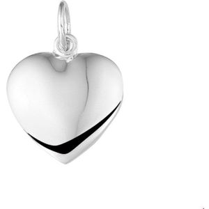 Zilveren Hanger hart massief 1016517