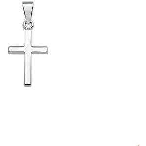 Zilver Gerhodineerde Hanger kruis 1329464
