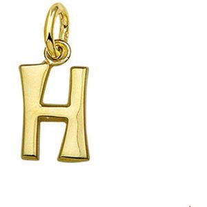 Geelgouden Bedel letter H 4018426