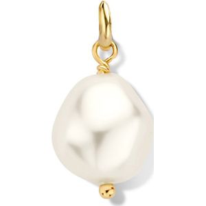 hanger parel zilver verguld (geel) 2101895