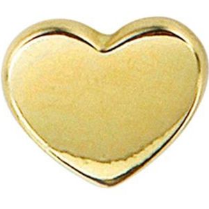goud (geelgoud) oorknop hart 4027072