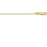 Geelgouden Collier anker gediamanteerd 1 4010824 45 cm