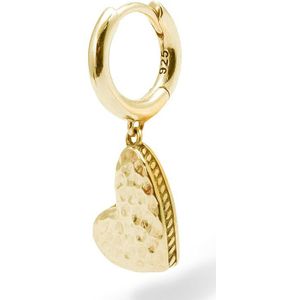 BUDDHA TO BUDDHA 916GV one - Heart Hoop - Oorbel