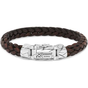 BUDDHA TO BUDDHA - Buddha 126 BR E - Mangky Small Leather Bracelet Brown - Armband