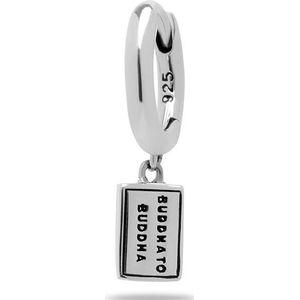 BUDDHA TO BUDDHA 418 One - Esther Earhoop Silver Single Piece - Oorbel