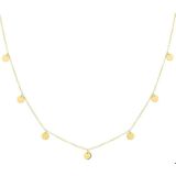 collier rondjes 41 - 43 - 45 cm 14K geelgoud 4019627